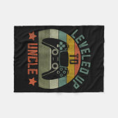 Zwangerschapsaankondiging Gamer Kleding, Grappige Fleece Deken (Voorkant (Horizontaal))