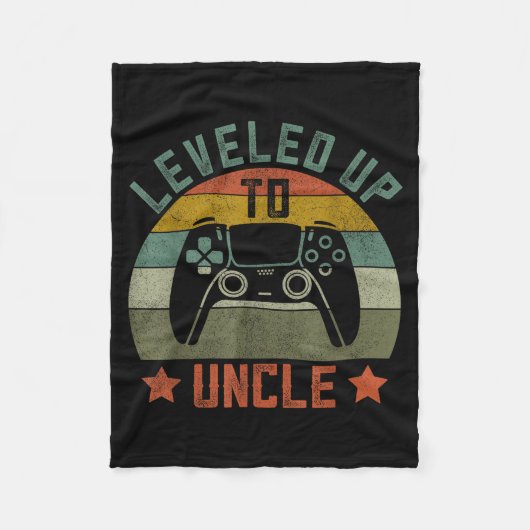 Zwangerschapsaankondiging Gamer Kleding, Grappige Fleece Deken (Voorkant)