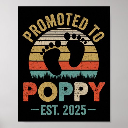 Zwangerschapsaankondiging gepromoveerd tot Poppy 2 Poster (Voorkant)