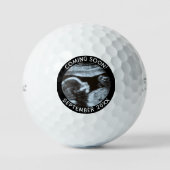 Zwangerschapsaankondiging Geslacht Onthulling Sono Golfballen (Voorkant)