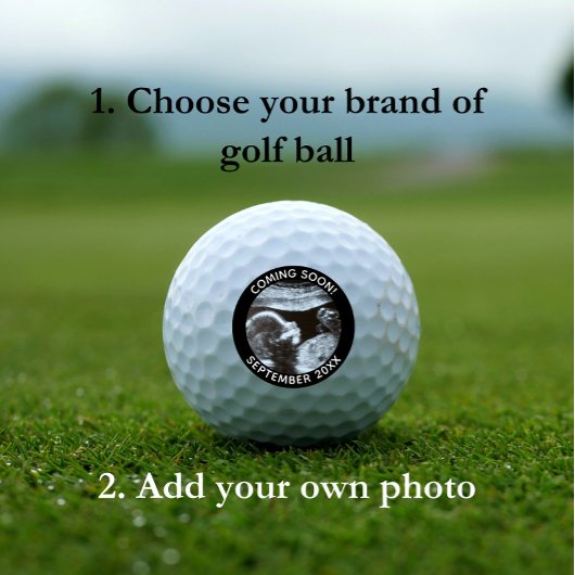 Zwangerschapsaankondiging Geslacht Onthulling Sono Golfballen