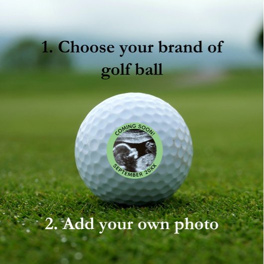 Zwangerschapsaankondiging Geslacht Onthulling Sono Golfballen