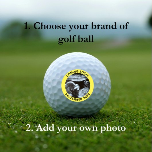 Zwangerschapsaankondiging Geslacht Onthulling Sono Golfballen