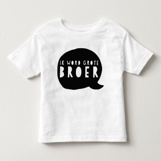 Zwangerschapsaankondiging: Ik word grote broer Kinder Shirts (Voorkant)