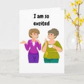 **ZWANGERSCHAPSAANKONDIGING** KAART (Gele Bloem)