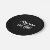 Zwangerschapsaankondiging Lees de fijne afdruk Papieren Bordje (Gekanteld)