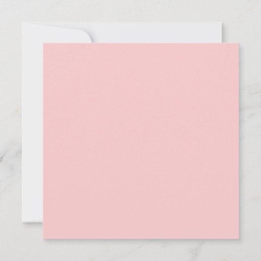 Zwangerschapsaankondiging Roze Bloemenkrans Kaart (Achterkant)