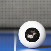 Zwangerschapsaankondiging Sonogram echografie Foto Pingpongbal (Net)