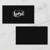 Zwangerschapsaankondiging: Tot ziens in april Visitekaartje (Voorkant / Achterkant)