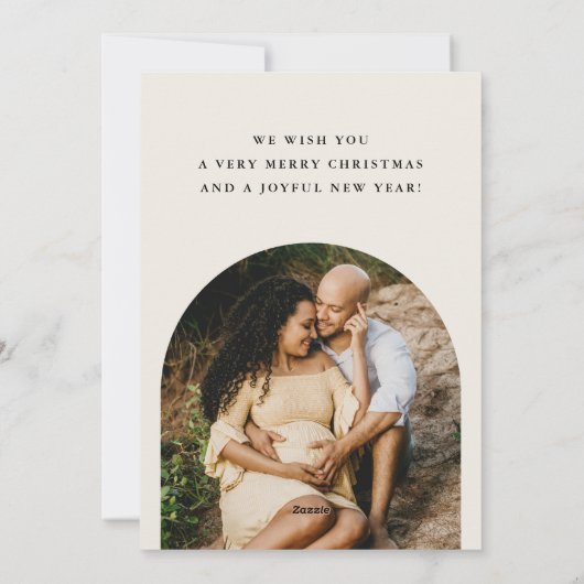 Zwangerschapsaankondiging Vakantie Kaart - Spill B (Achterkant)