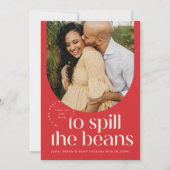 Zwangerschapsaankondiging Vakantie Kaart - Spill B (Voorkant)