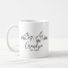 Zwangerschapsaankondiging voor grootouders koffiemok