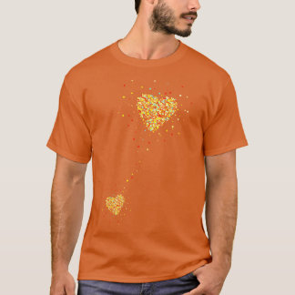 Zwangerschapsaankondiging Zwanger hart 7 T-shirt