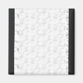 Zwangerschapsaankondigingen Magneet (Voorkant)