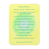 Zwangerschapsbevestiging Flexibele magneten (Verticaal)