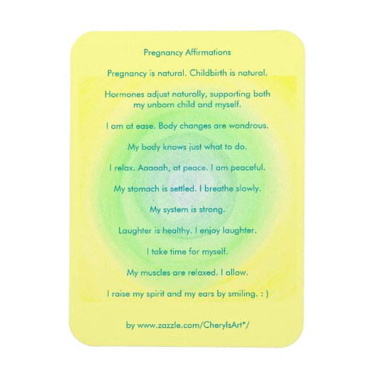 Zwangerschapsbevestiging Flexibele magneten (Verticaal)