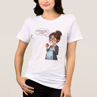 “Zwangerschapsbrein Funny T-Shirt | Cute Zwangersc
