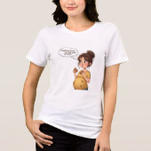 “Zwangerschapsbrein Funny T-Shirt | Cute Zwangersc (Voorkant)