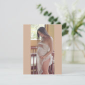 zwangerschapskaart aankondiging (Staand voorkant)