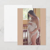 zwangerschapskaart aankondiging (Voorkant / Achterkant)