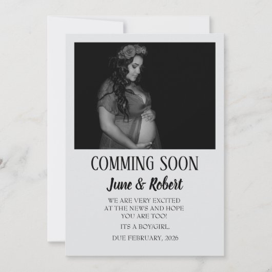 Zwangerschapskaarten (Voorkant)