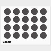 Zwangerschapsmededelingen Ronde Sticker (Vel)