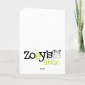 zwangerschapspatroon aankondiging (Achterkant)