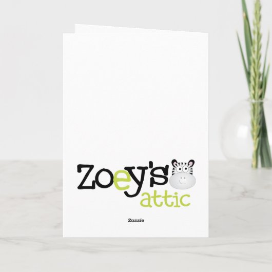 zwangerschapspatroon aankondiging (Achterkant)