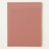 Zwangerschapsplanner, Aziatische zwangere vrouw Planner (Achterkant)