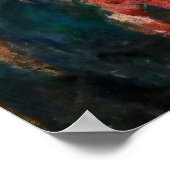 zwangerschapsschilderij poster (Hoek)