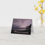 Zwangerschapsverlies Sympathiekaart Kaart (Gele Bloem)