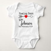 zwangerschapswaarschuwing romper (Voorkant)