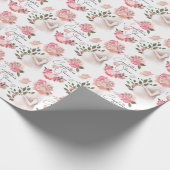 Zwangerschapswerkpapier Cadeaupapier (Hoek)