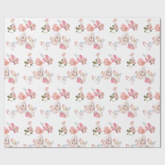 Zwangerschapswerkpapier Cadeaupapier (Vlak)