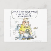 Zwangkamer niet 4 Sociaal netwerk Funny T - shirts Briefkaart (Voorkant)