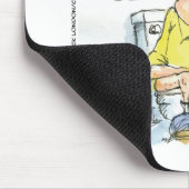 Zwangkamer niet 4 Sociaal netwerk Funny T - shirts Muismat (Hoek)