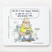 Zwangkamer niet 4 Sociaal netwerk Funny T - shirts Muismat (Voorkant)