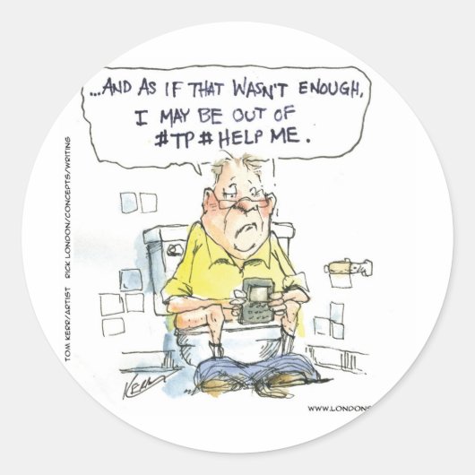 Zwangkamer niet 4 Sociaal netwerk Funny T - shirts Ronde Sticker (Voorkant)