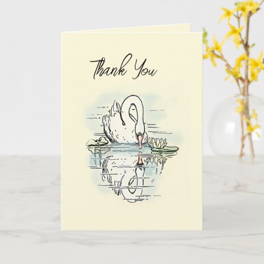  Zwangreflectie gekleurd Hartelijk dank Kaart (Gele Bloem)