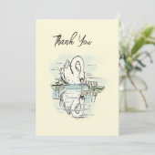 Zwangreflectie samengevoegd Dank u Kaart (Staand voorkant)