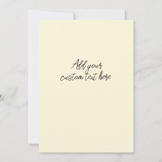 Zwangreflectie samengevoegd Dank u Kaart (Achterkant)