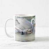 Zwangvogels Cygnets Wilde Levensdieren Mok (Links)