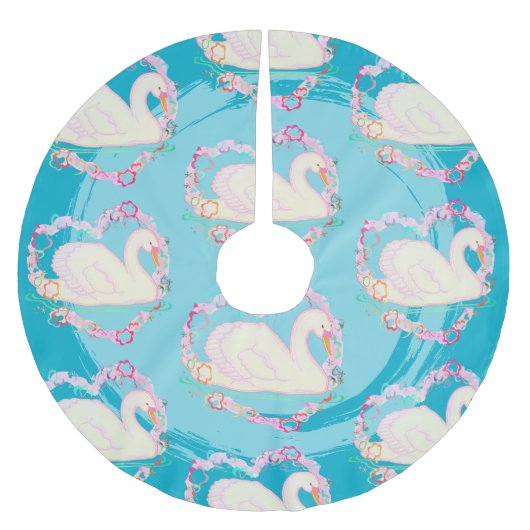 Zwans 'a Zwemmen Kerstboom Rok (Voorkant)