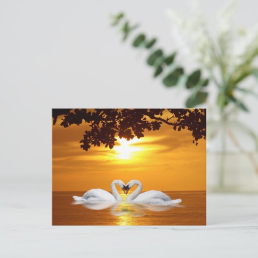 Zwans Briefkaart (Staand voorkant)