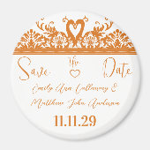 Zwans en Zwemelen sparen de DatumWuwnetten Magneet (Voorkant)