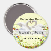 Zwans en Zwemelen sparen de DatumWuwnetten Magneet (Voorkant / Achterkant)