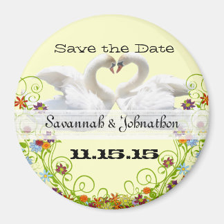 Zwans en Zwemelen sparen de DatumWuwnetten Magneet