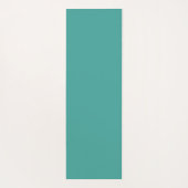 Zwans & Gepersonaliseerde Naam op Turquoise Yogamat (Achterkant)