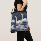 Zwans in de rivier de Icey Tote Bag (Dichtbij)