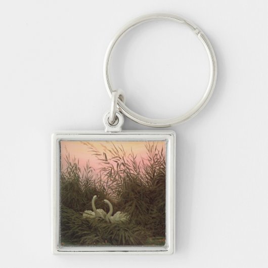 Zwans in the Reeds, c.1820 Sleutelhanger (Voorkant)